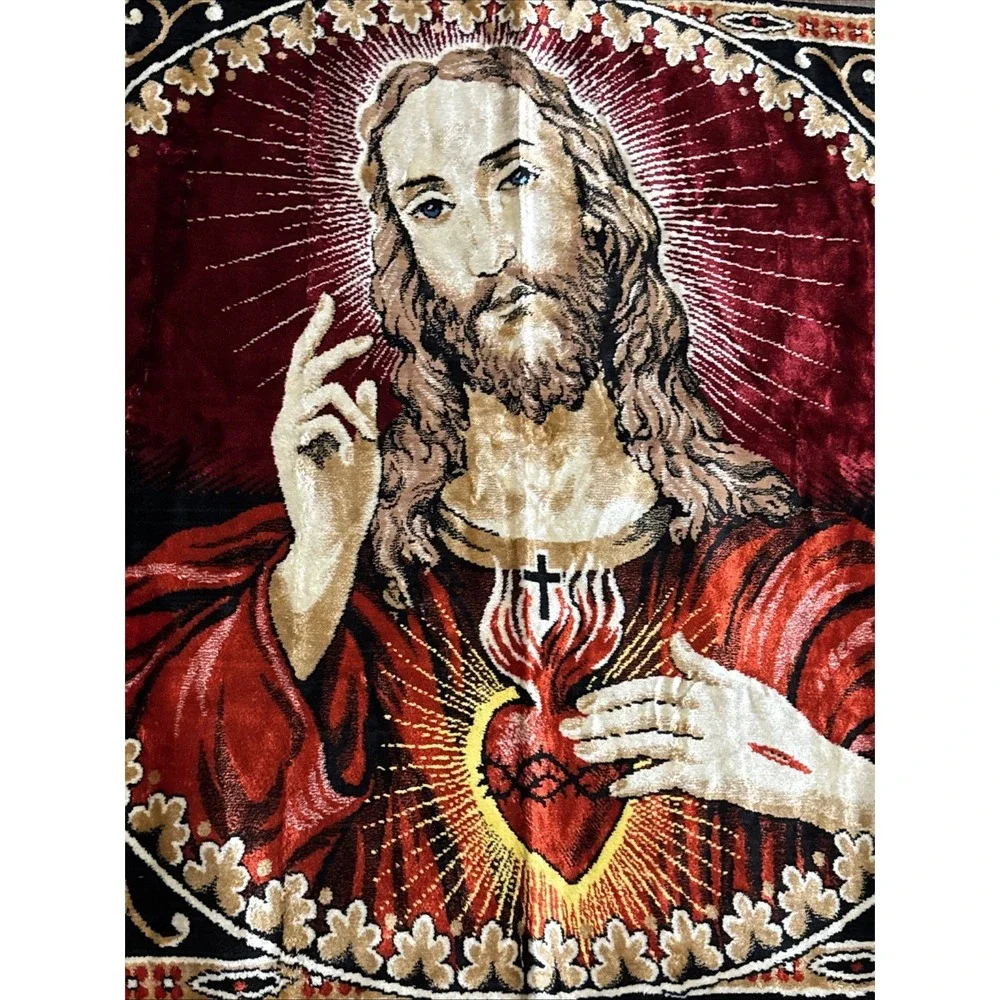 Vintage SACRED HEART OF JESUS 39